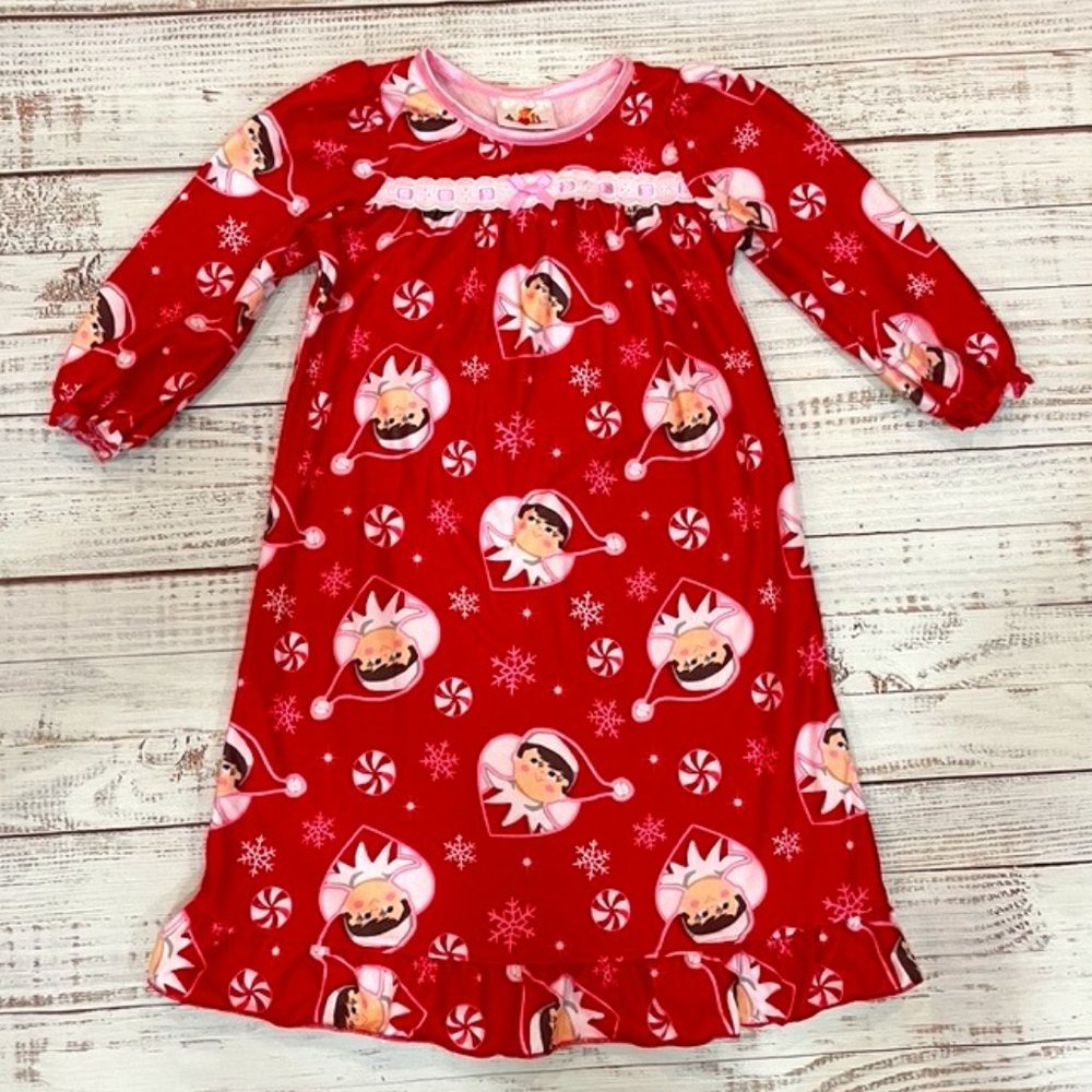 Girls Elf on the Shelf Nightgown
